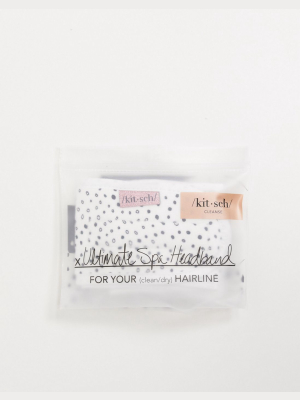 Kitsch Microfiber Spa Headband - Micro Dot