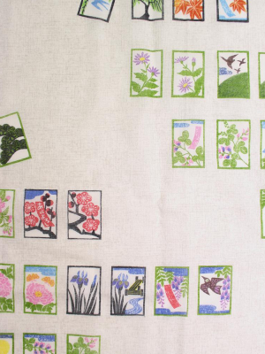 Japanese Handkerchief, Hanafuda (flower Cards)