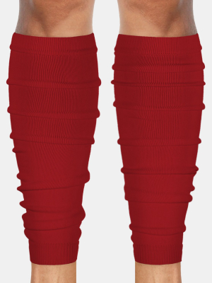 Cardinal Red Football Leg Sleeves