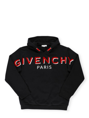 Givenchy Kids Logo Print Hoodie