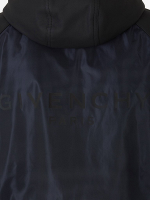 Givenchy	logo Print Hooded Jacket