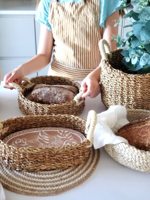 Bread Warmer + Basket - Owl Round