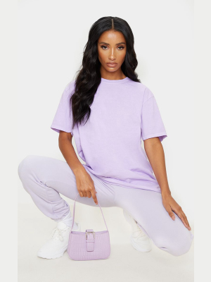 Lilac Washed T Shirt