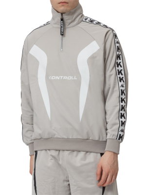 Kappa Kontroll Logo Print Half-zip Sweatshirt