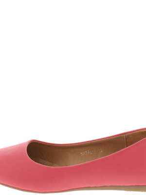 Natalia1g Peach Kids Ballet Flat