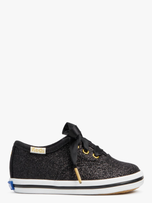 Keds Kids X Kate Spade New York Champion Glitter Crib Sneakers