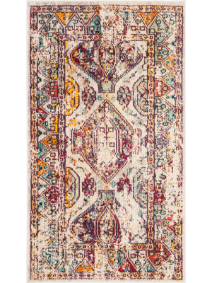 Octavia Medallion Loomed Rug - Safavieh