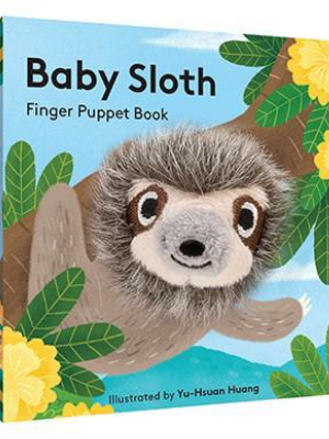 Baby Sloth: Finger Puppet Book  By Chronicle Books, Illustrations By Yu-hsuan Huang