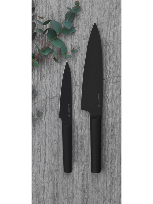 Berghoff Ron 2pc All-purpose Knife Set, Black