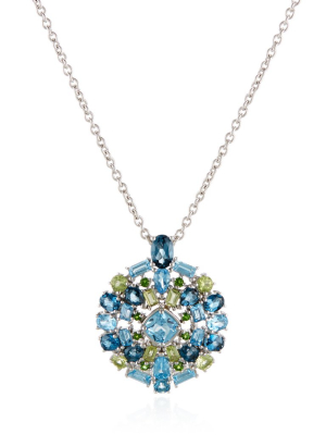 Summer Jewel Pendant Necklace