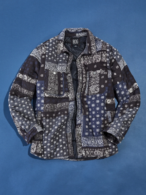 Bdg Bandana Quilted Shirt Jacket