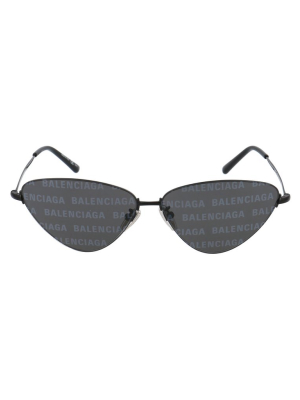 Balenciaga Eyewear Triangular Frame Sunglasses