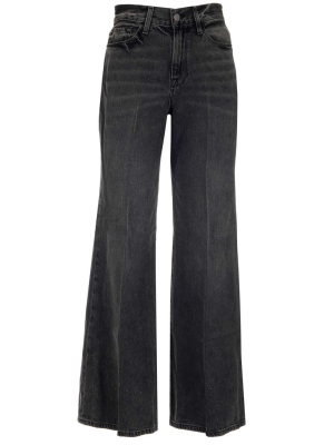 Frame High Rise Wide-leg Jeans