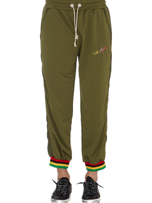 Palm Angels Striped Detail Track Pants