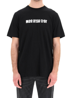 1017 Alyx 9sm Mirrored Logo T-shirt