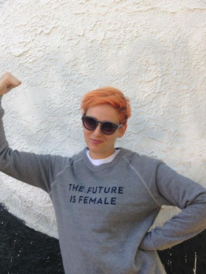 Sweatshirt: The Future Is Female - Ltd. Edition Grey