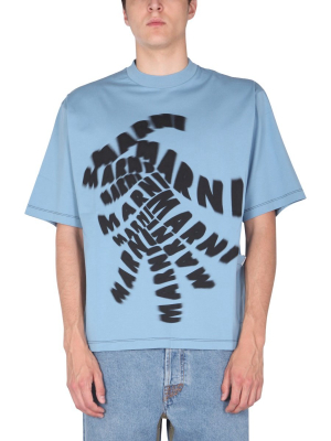 Marni Logo Printed T-shirt