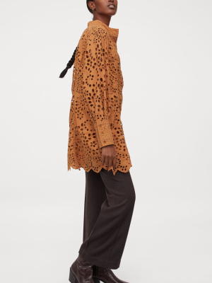 Eyelet Embroidery Dress