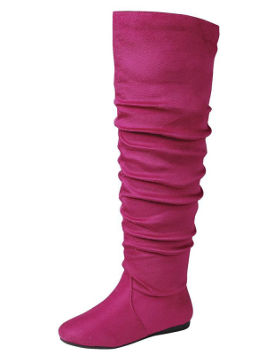 Selena33k Fuchsia Kids Boot