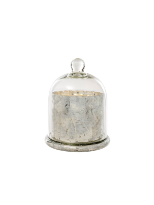 Cloche Candle Silver Large