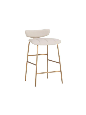 Lorelei Counter Stool - Dillon Cream