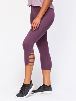 Monica Crop Criss Cross Legging