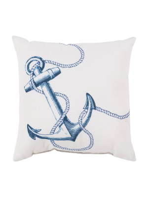 Rain Anchor Outdoor Pillow