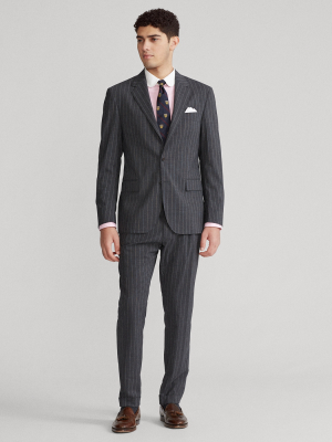 Polo Pinstripe Stretch Suit