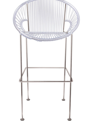 Puerto Stool - Chrome Frame