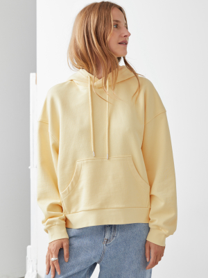 Oversized Boxy Hooded Sweatshirt