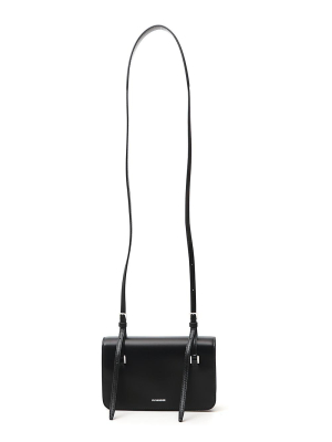 Jil Sander Logo Shoulder Bag