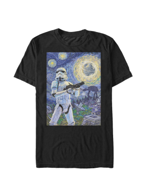 Men's Star Wars Stormtrooper Starry Night T-shirt