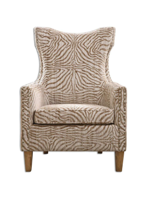 Kiango Animal Pattern Armchair