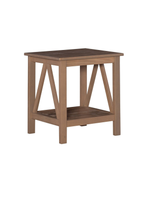 Titian End Table - Linon