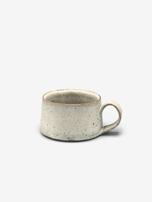 Cup In Chalk By Luna Ceramics