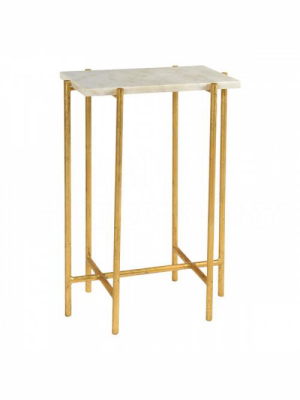 Gold Abbott Side Table