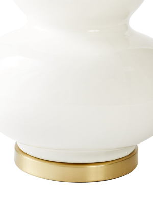 Jules Lamp In White