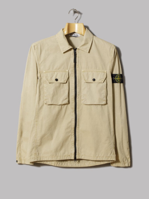 Stone Island Two Pocket Overshirt (natural Beige)