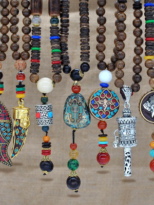 Tibetan Beaded Necklace (11 Styles)