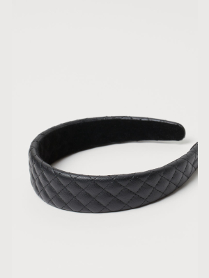 Quilted Hairband