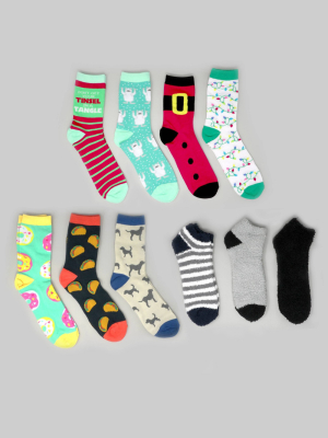 10ct Socks Mens - Bullseye's Playground™