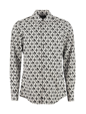 Dolce & Gabbana Logo Allover Print Shirt