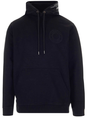 Burberry Logo Printed Drawstring Hoodie