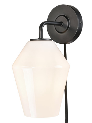 Clare Plug-in Wall Sconce