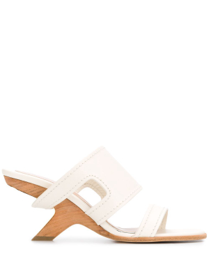 Alexander Mcqueen No.13 Wedge Mules