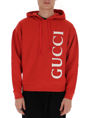 Gucci Logo Printed Hoodie