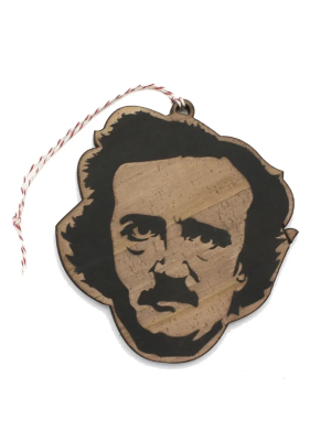 Famous Face Ornament - Edgar Allen Poe