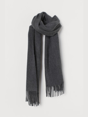 Scarf With Fringe