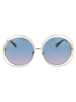 Chloé Eyewear Round Frame Sunglasses