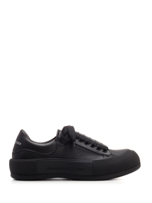 Alexander Mcqueen Logo Detailed Low-top Sneakers